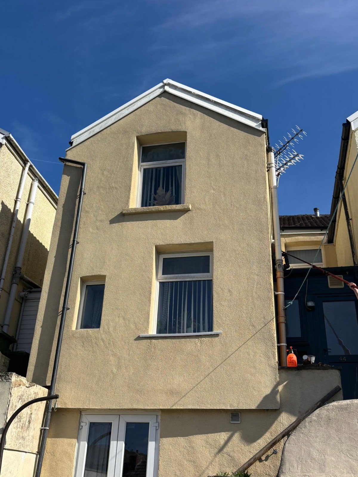 House render after professional cleaning